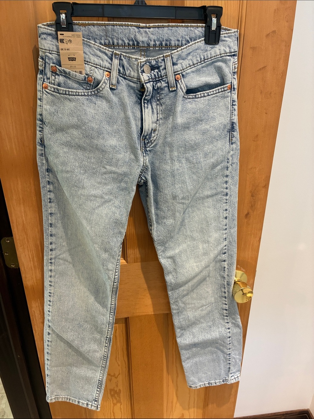 Levi's Light Wash Slim-Straight Men's Jeans